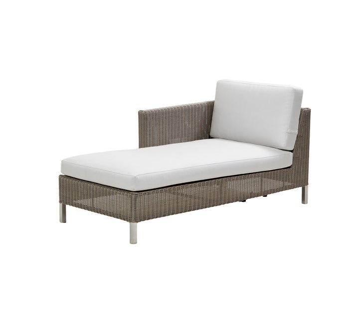 CANE-LINE CHAISELONG MODULSOFA/HøJRE - WHITE 153