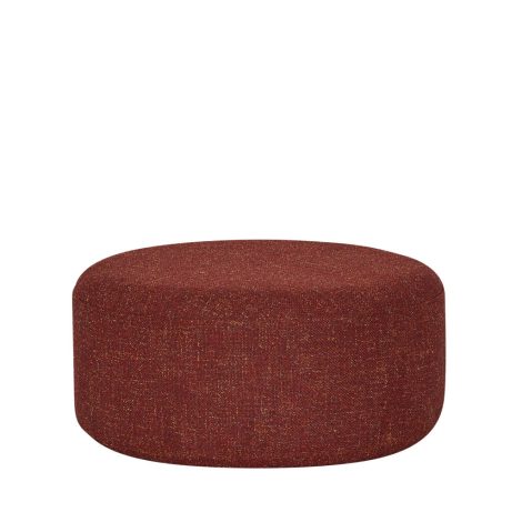 HUBSCH MARSHMELLOW PUF STOR RØD - 70Ø
