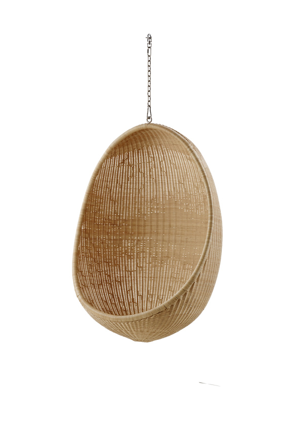 Sika Design Hanging Egg Exterior Hængestol Natural – 119 D