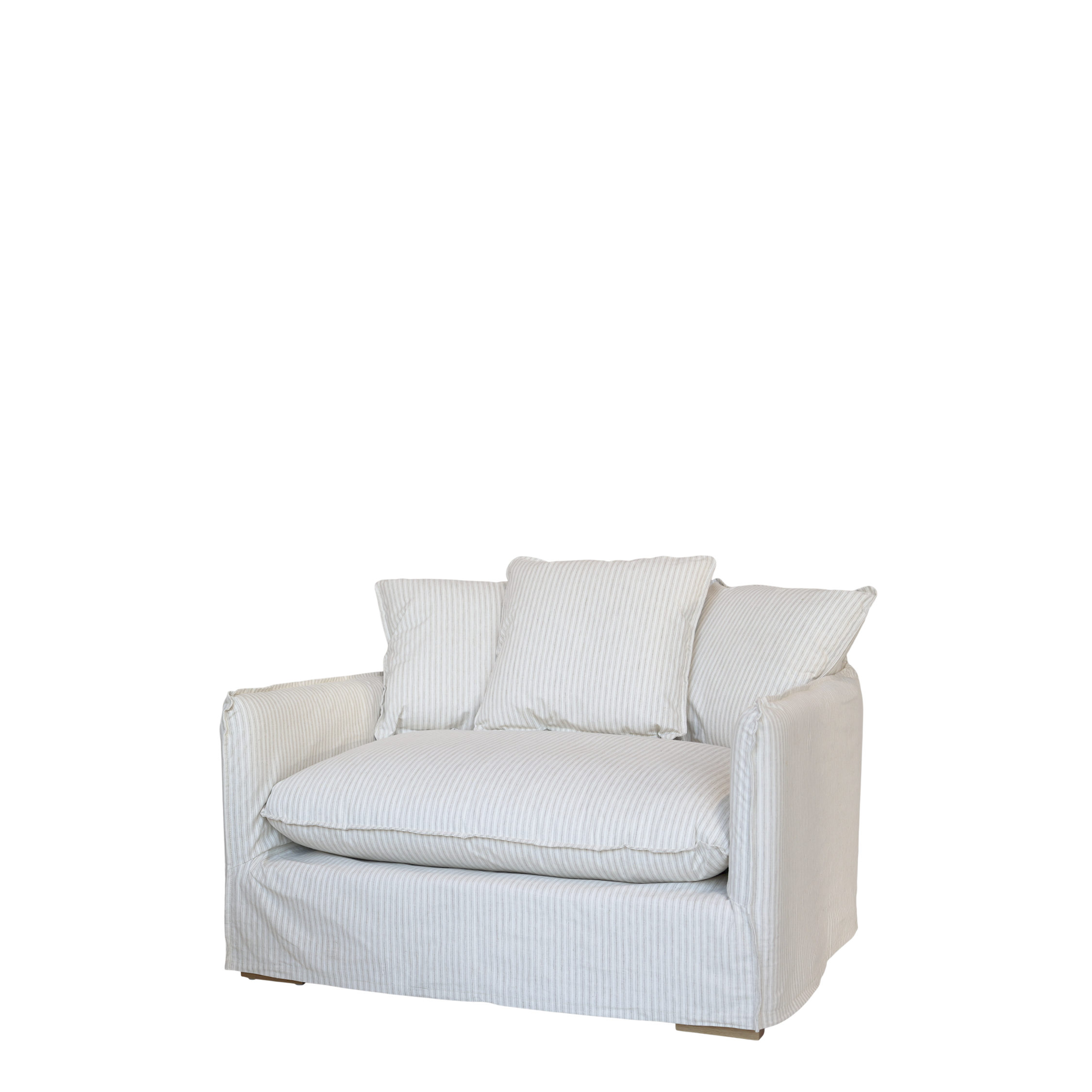 CHIC ANTIQUE MALO STOL I HØR M. 3 PUDER