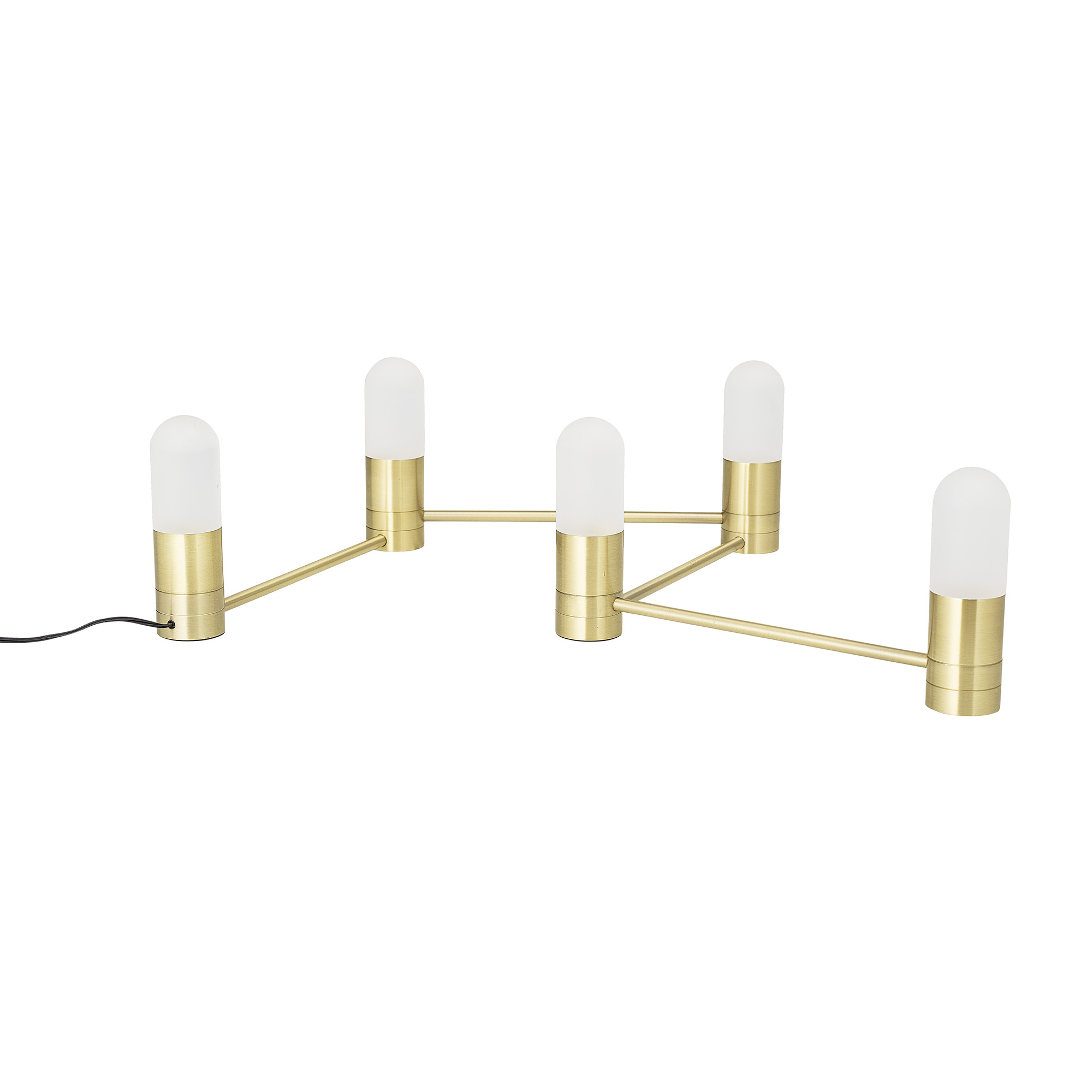BLOOMINGVILLE bordlampe, m. LED - guld metal